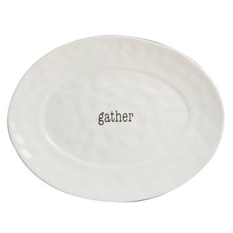Thomas Paul Scrimshaw Oval Whale Melamine Platter Reviews Wayfair