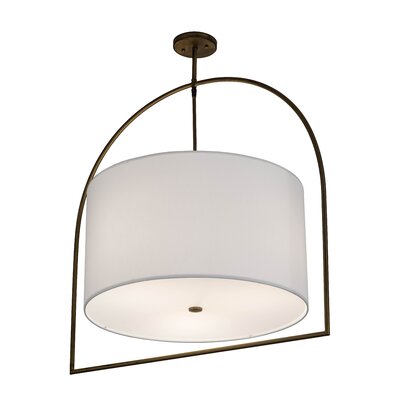 Jean-Noel 3 - Light Shaded Drum Chandelier Latitude Run®