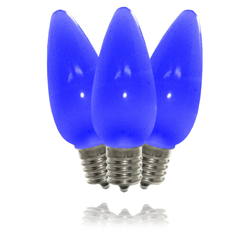 Queens Of Christmas 0 96 Watt C9 Incandescent Dimmable Light Bulb 462 E17 Intermediate Wayfair