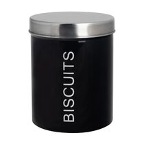 XXL Biscuit Jars Diamond Kitchen Biscuit Barrel Storgae Tins Cookie Canisters UK
