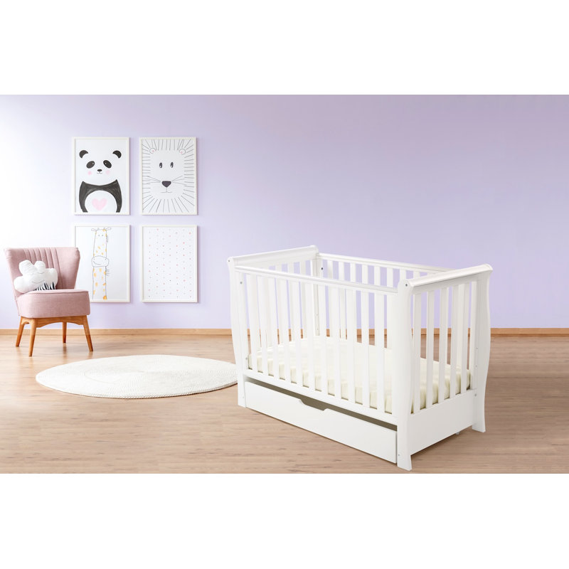 jonathan sleigh cot bed with mattress