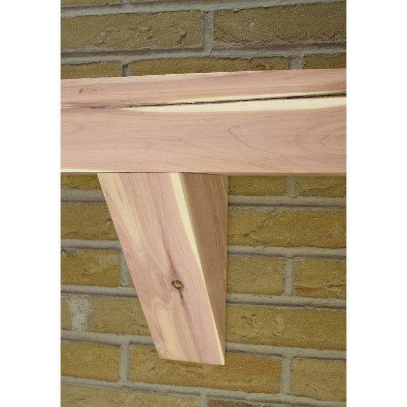Kettle Moraine Fireplace Mantel Square Corbel In Cedar Wayfair