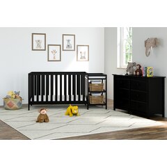 black nursery furniture sets