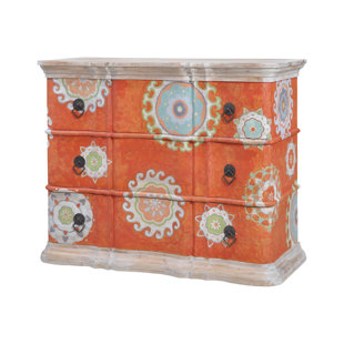 Gavyn 3 Drawer Standard Dresser by Bungalow Rose