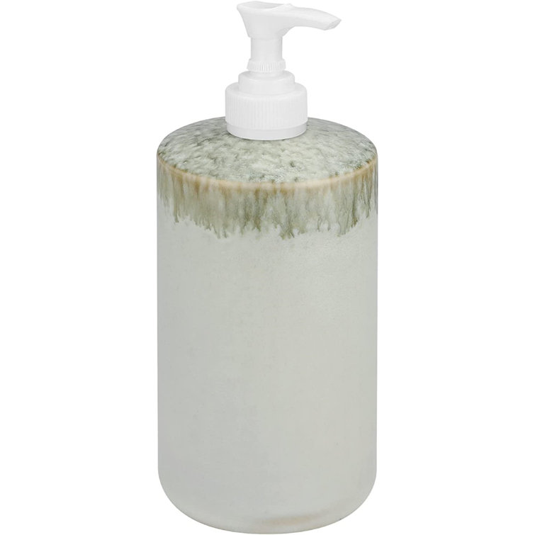 Shop Ceramic Soap Dispenser With White Pump For Kitchen Sink Bathroom  Countertop Dish Hand Foam Foaming Shower Liquid Lotion Conditioner Bottle  ...