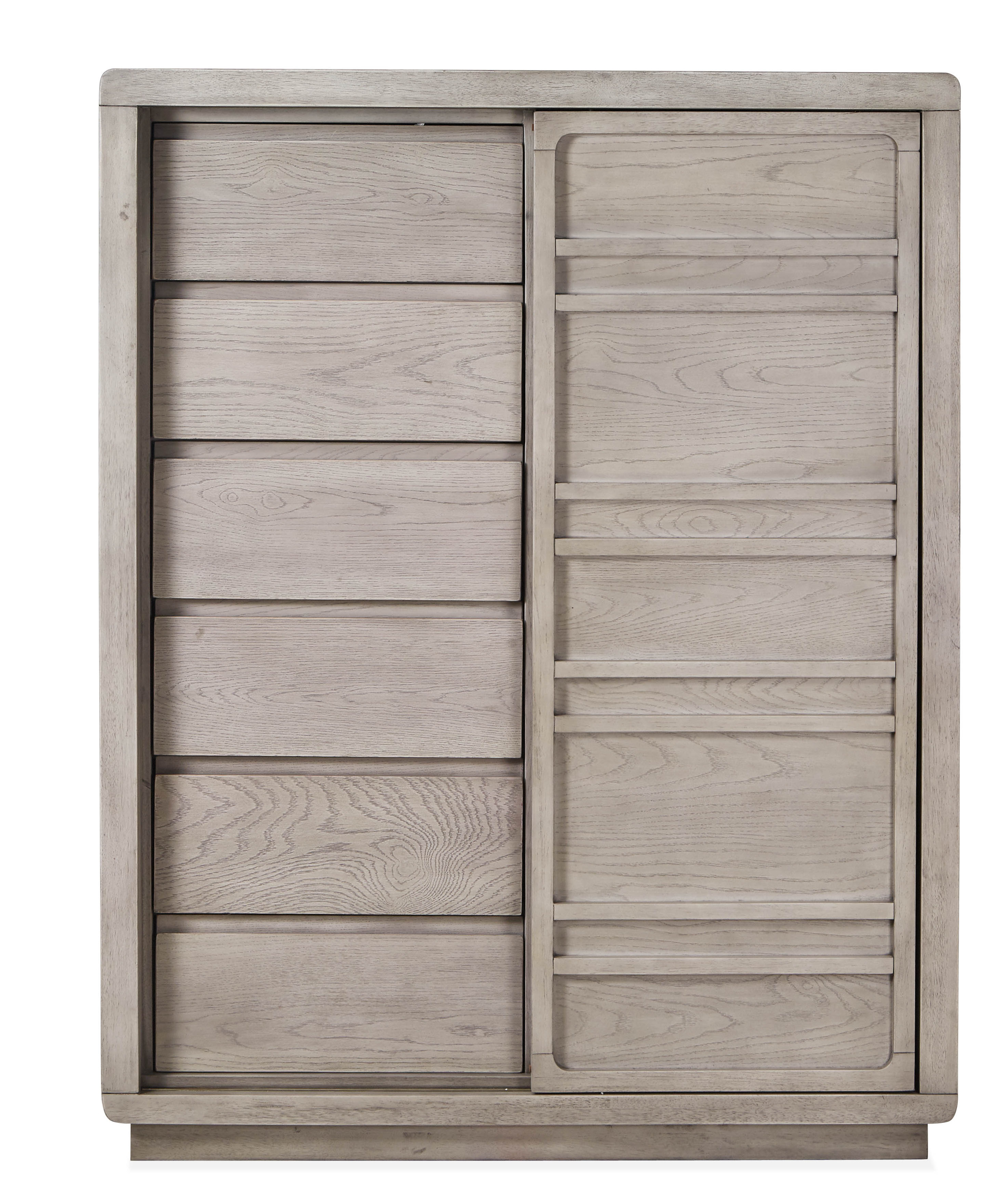 Gracie Oaks Freitas Wood Sliding Door 6 Drawer Chest Wayfair