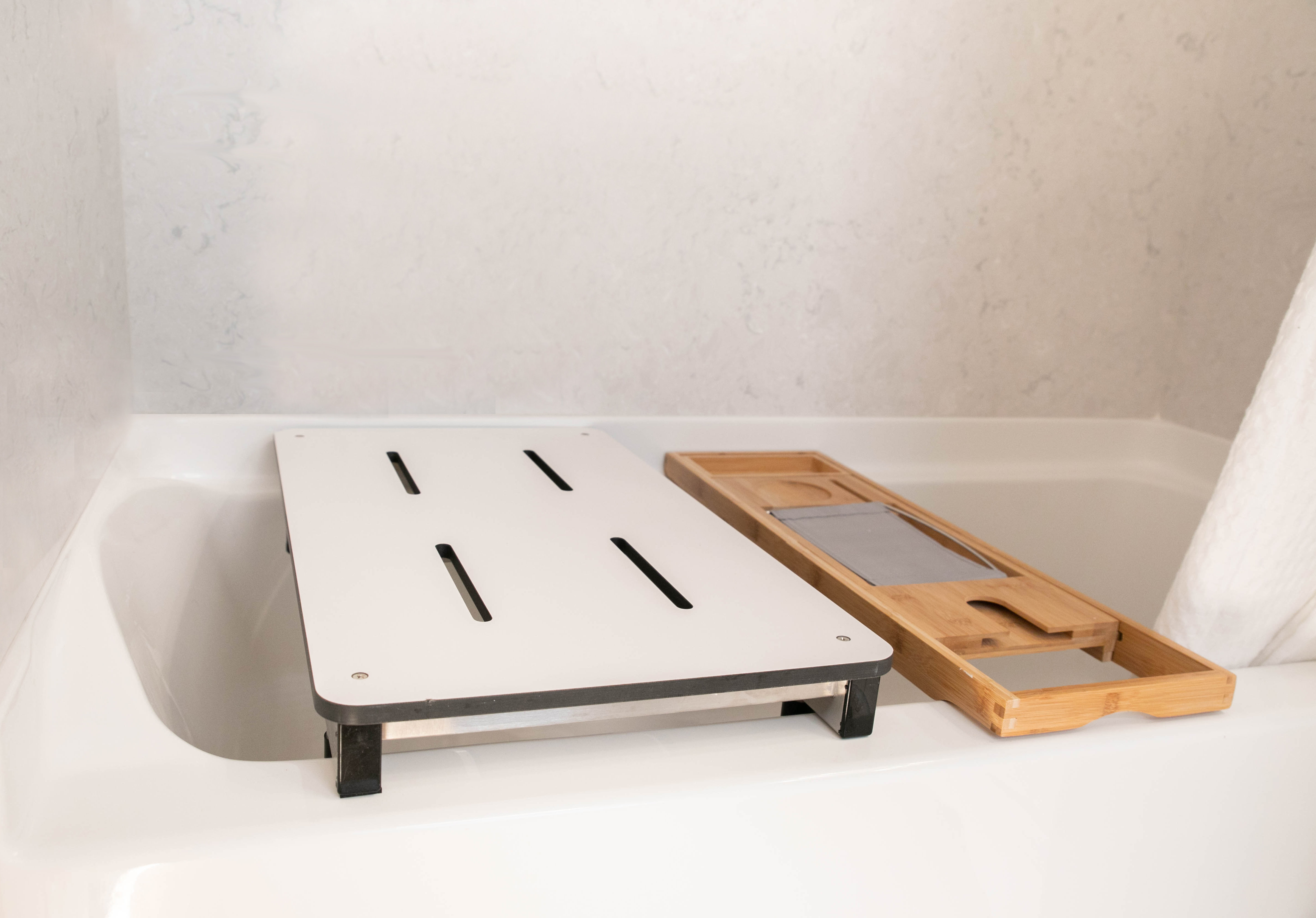 Seachrome 27" x 15.5" White Removable Tub Seat Wayfair