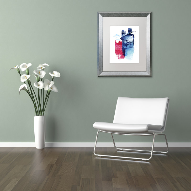 Trademark Art This Is My Town Matted Framed Painting Print On Canvas Wayfair