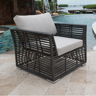 Graphite Patio Chair With Cushions Panama Jack Outdoor Color