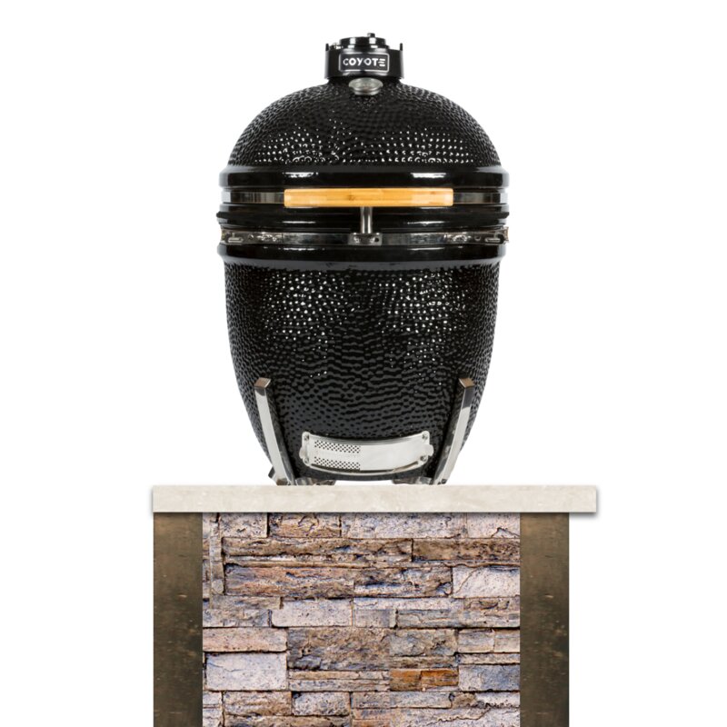 RTA Outdoor Living 36" 1-Piece 1-Burner Charcoal Grill ...