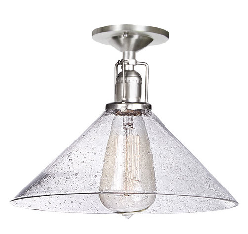 Breakwater Bay Shumway 1 Light 10 Simple Cone Semi Flush Mount Reviews Wayfair