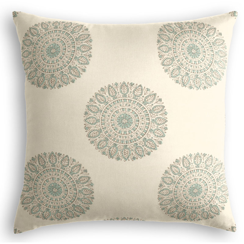 medallion pillow cover