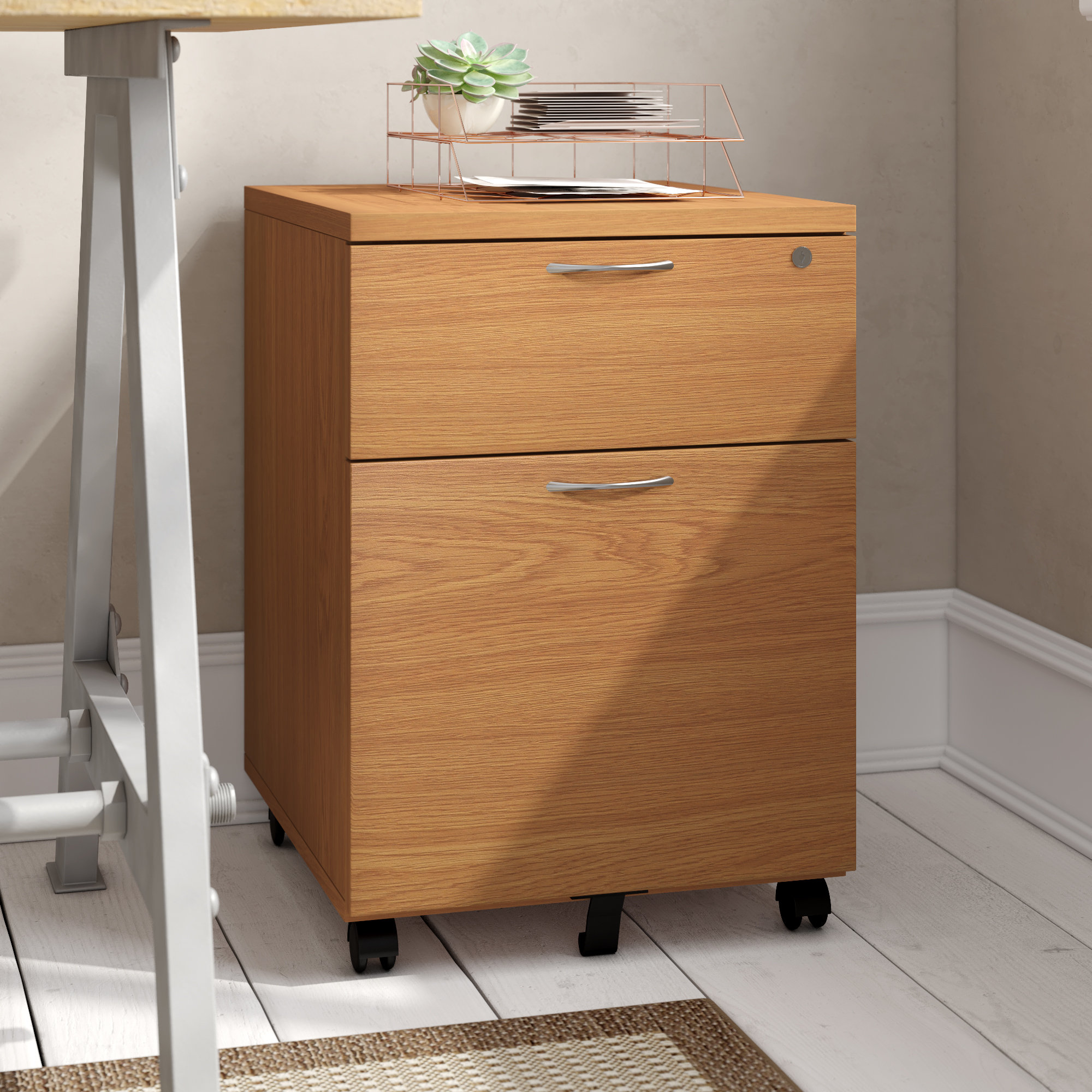 Mercury Row 2 Drawer Filing Cabinet Wayfair Co Uk