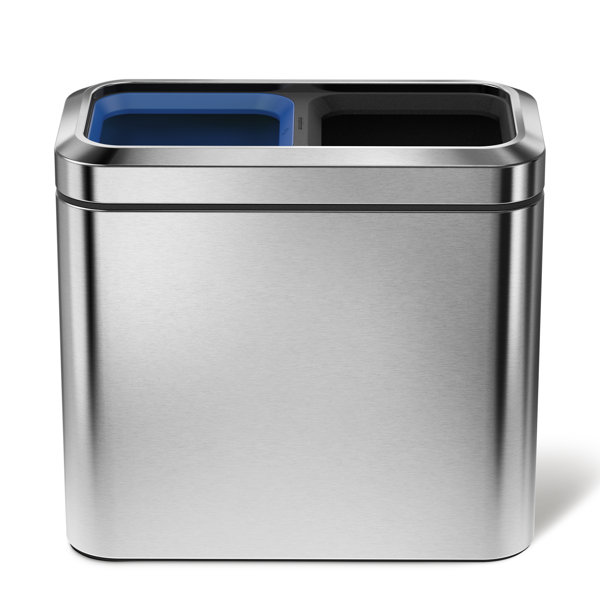 Ultra Slim Trash Can Wayfair