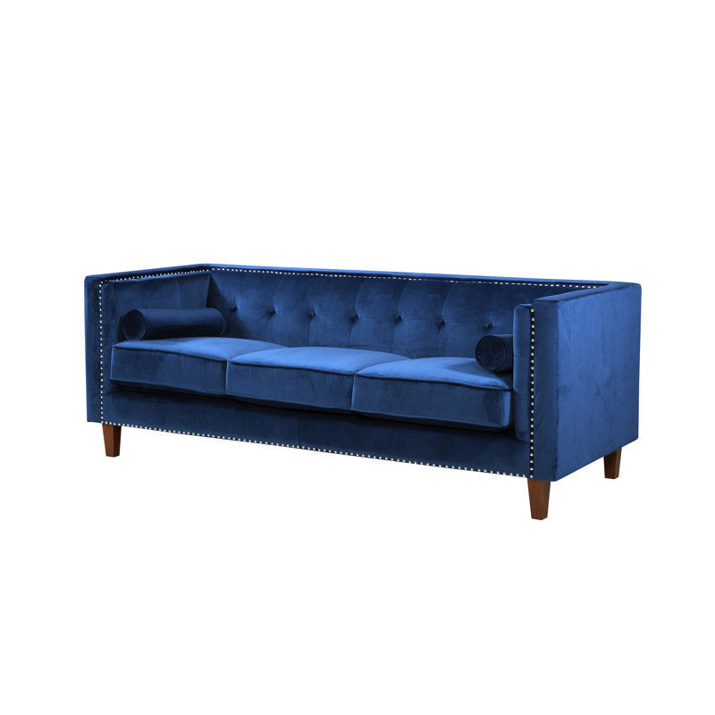 Everly Quinn Kittleson Clic Nailhead Chesterfield Sofa Reviews Everly Quinn Kittleson Clic Nailhead Chesterfield Sofa Reviews Wayfair