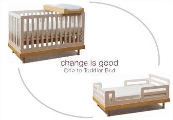 changing crib to toddler bed