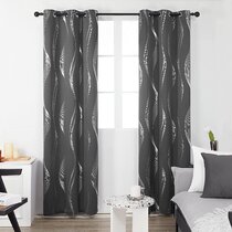 5295, Mint Green BIGUFRTEX Inherent Flame Retardant Curtains 1 Panel for Baby Room Bedroom Kitchen Cute and Safe All Weather 