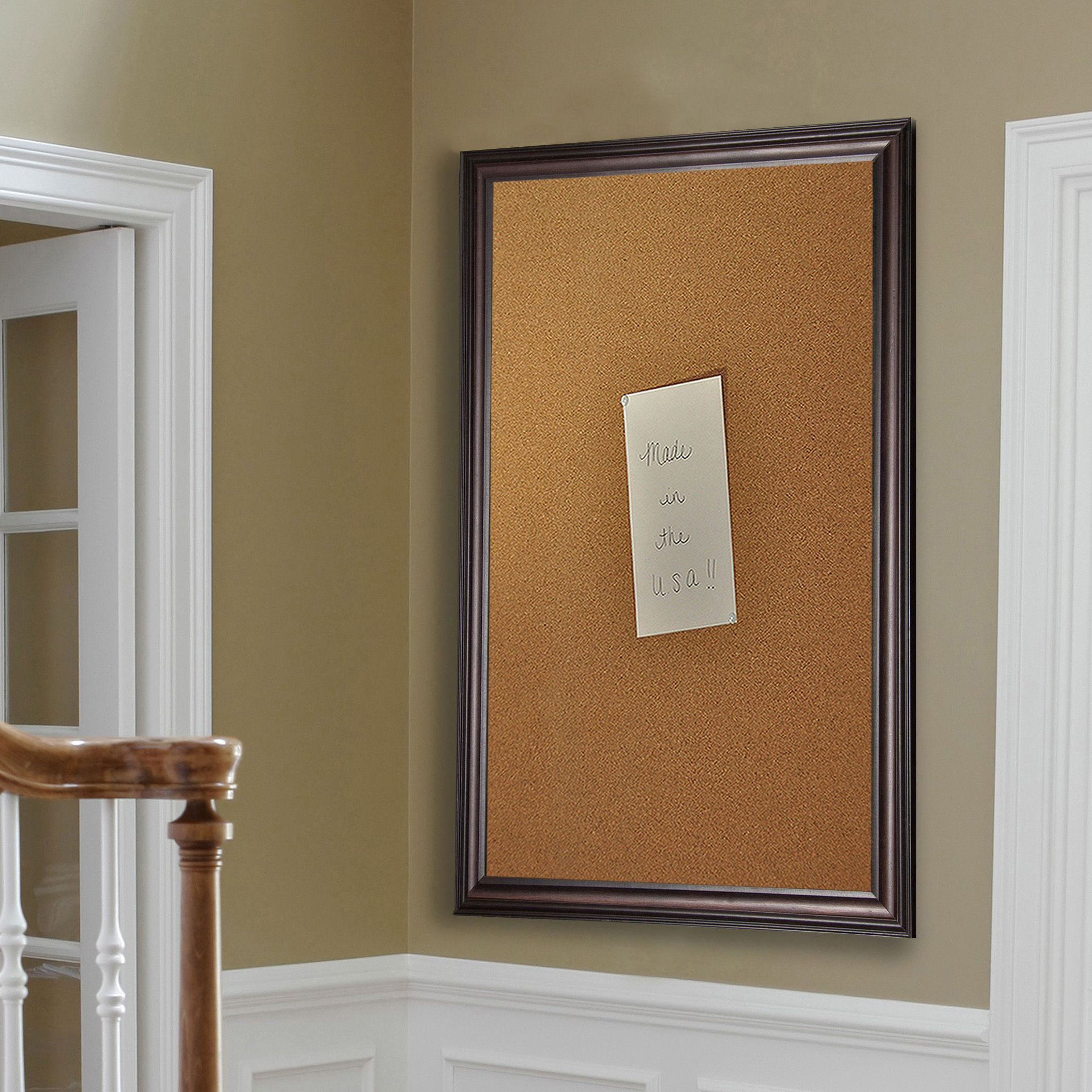 Lark Manor Linlin Wall Mounted Bulletin Board Wayfair