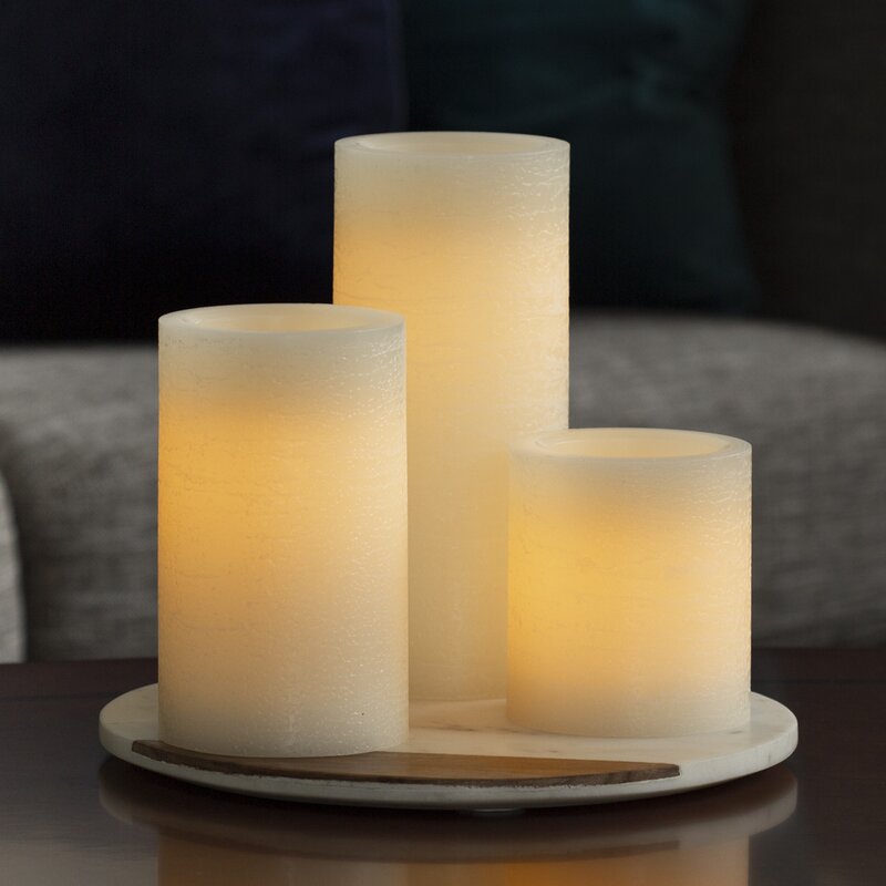 christmas scented flameless candles