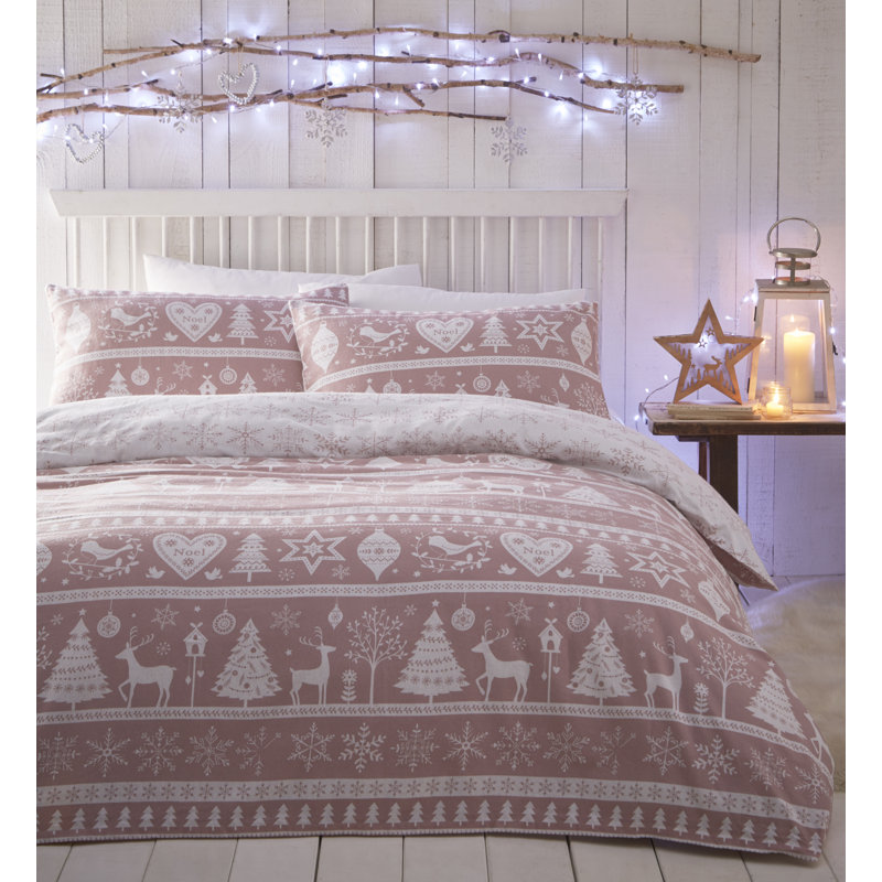 brushed cotton cot bed duvet cover