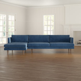 Busse Velvet Sectional by George Oliver 2019 Coupon