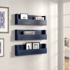 Rustic wooden shelves X2 25cmX25cm