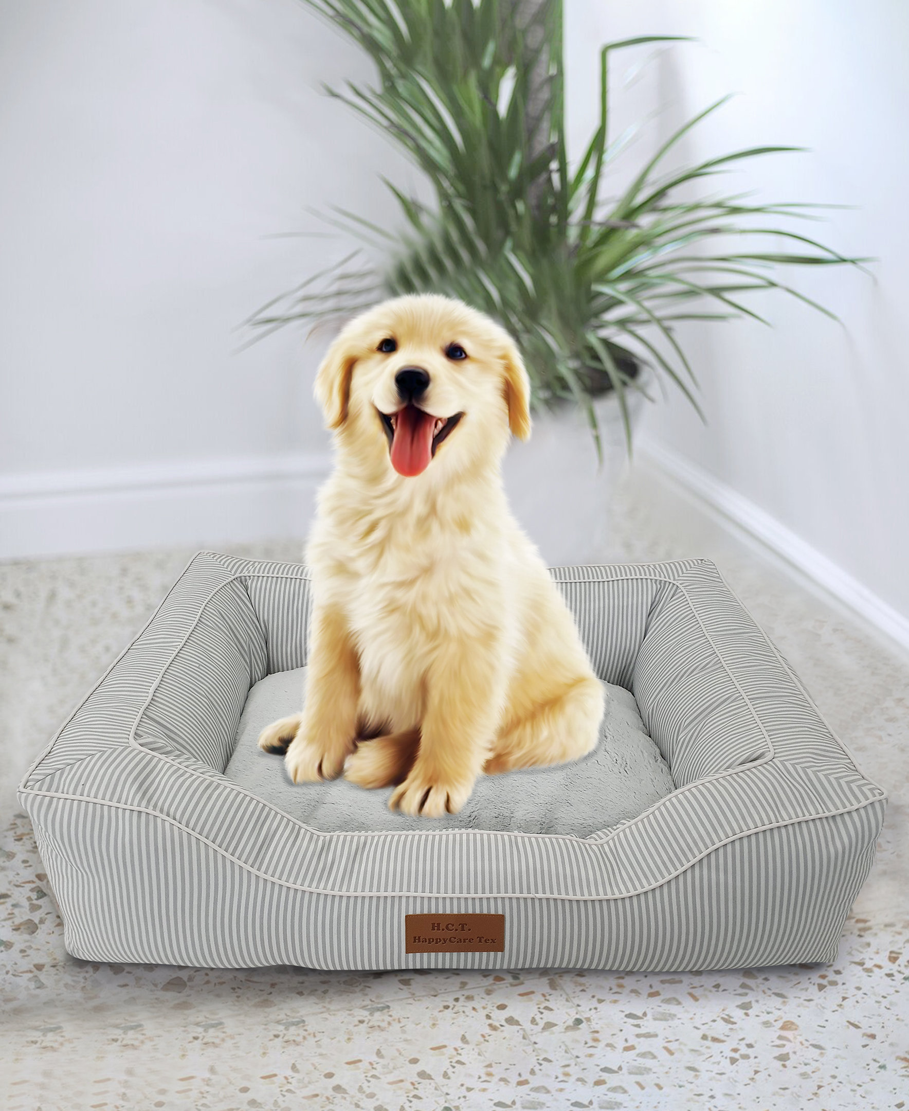 Happycare Tex Bolster Cat Bed Wayfair