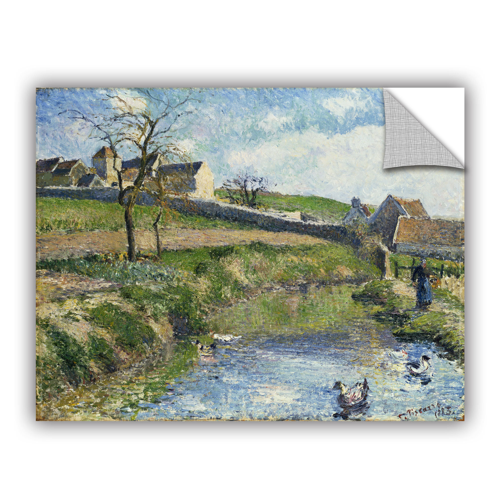 Artwall Bridgeman Camille Pissarro Wall Decals Wayfair