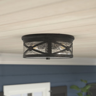 Best Burwood 2-Light Outdoor Flush Mount By Darby Home Co Outdoor Lighting Burwood 2-Light Outdoor Flush Mount By Darby Home Co Outdoor Lighting