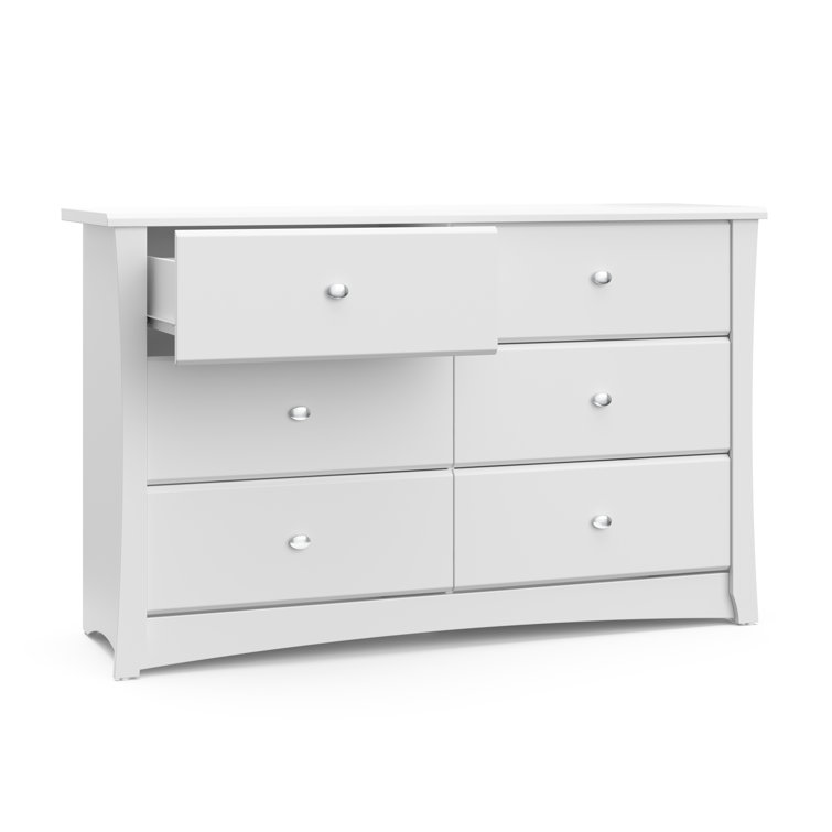 Storkcraft Crescent 6 Drawer Double Dresser Reviews Wayfair