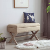 Wollano Flip Top Storage Bench by Gracie Oaks