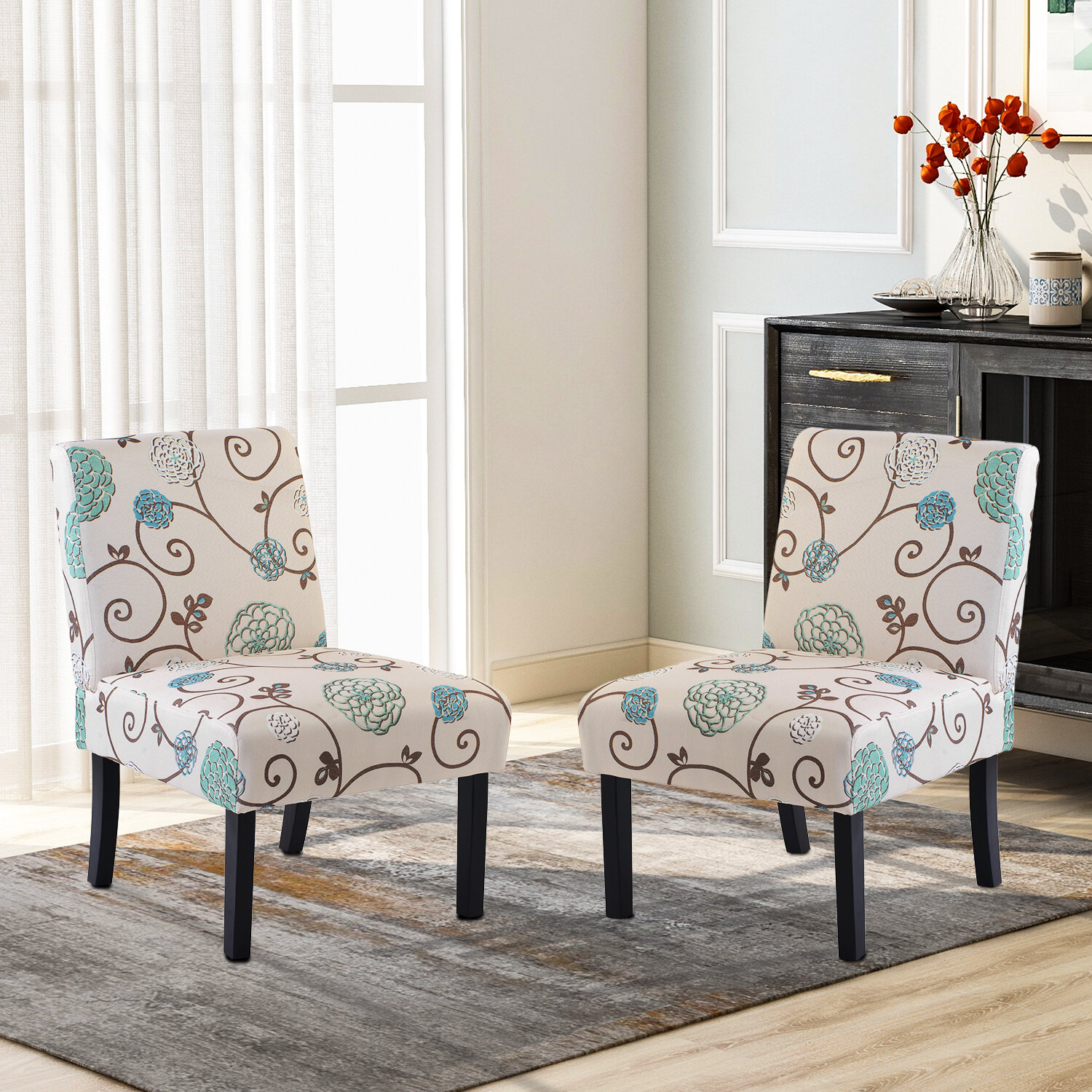 Armless Accent Chairs Free Shipping Over 35 Wayfair