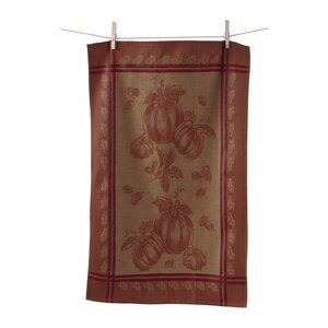 Pumpkin Jacquard Towel (Set of 2)