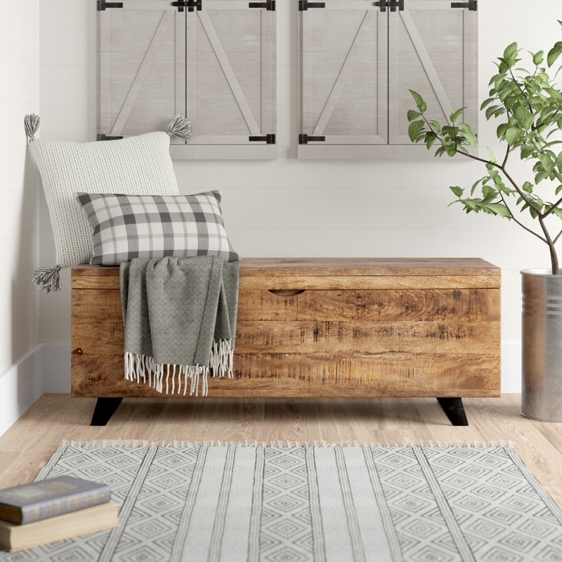 Joss & Main Glenns Solid Wood Lift Top Sled Coffee Table ...