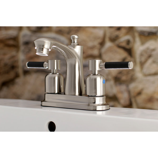 Kingston Brass Kaiser Centerset Bathroom Faucet With Drain Assembly Wayfair