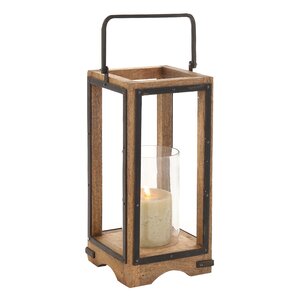 Granger Wood Metal Glass Lantern