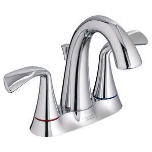 Fluent Centerset Bathroom Faucet Double Handle