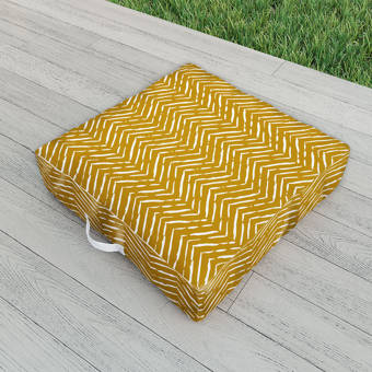 Bay Isle Home Shorehaven Indoor Outdoor Sunbrella Floor Pillow Wayfair