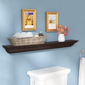 Lavalley Traditional Crown Molding Floating Shelf