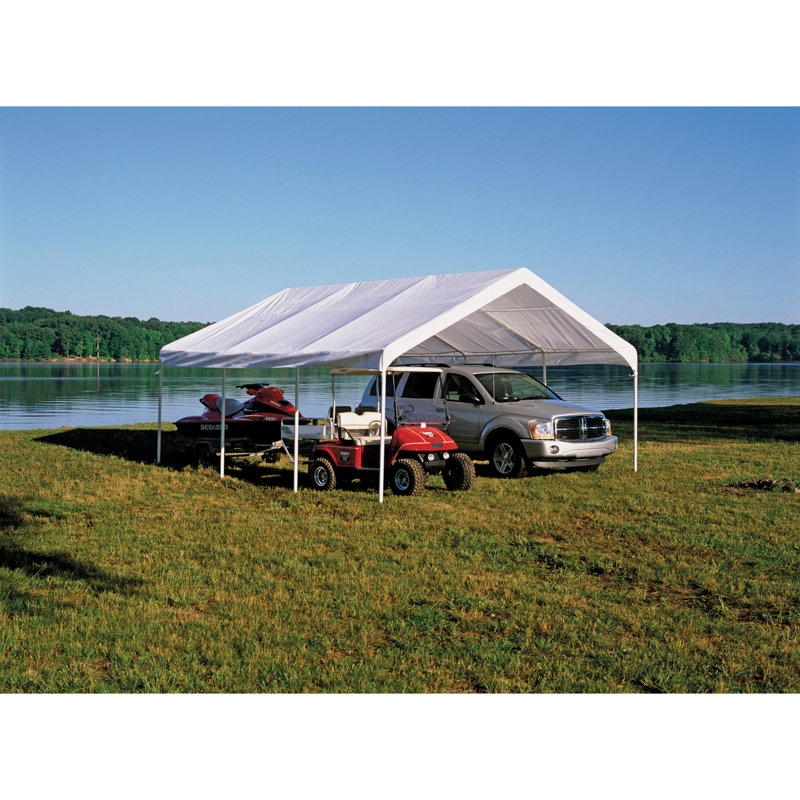 Shelterlogic Super Max 18 Ft X 20 Ft Canopy Reviews Wayfair