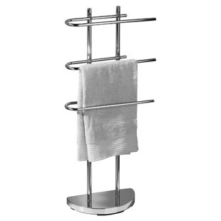 Freestanding Wooden Towel Rail Wayfair Co Uk Freestanding Towel Stand