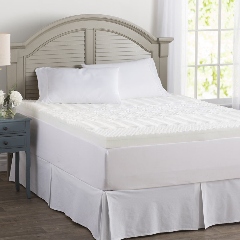 Wayfair Basics 4 Memory Foam Mattress Topper Reviews Wayfair