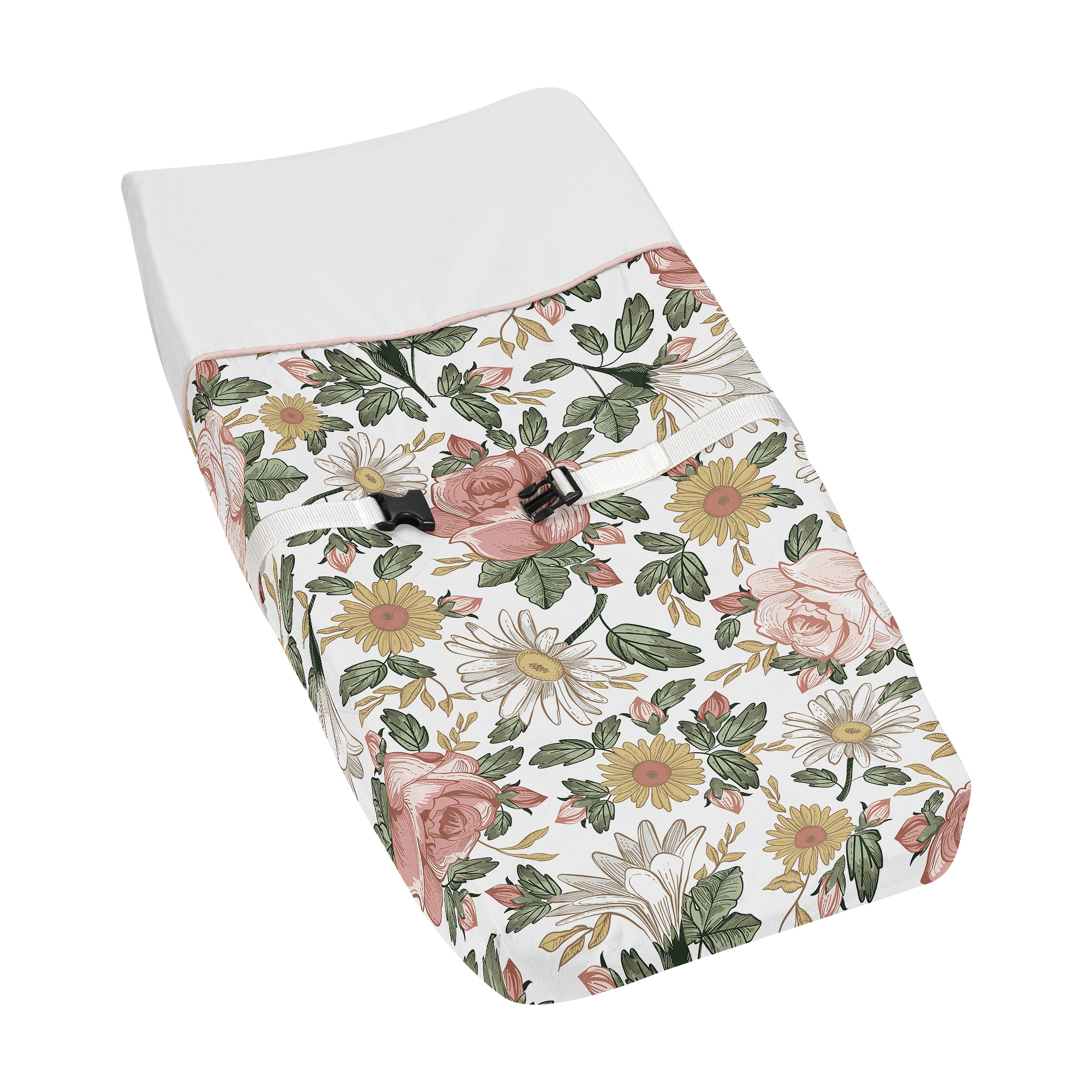 Sweet Jojo Designs Vintage Floral Changing Pad Cover & Reviews Wayfair