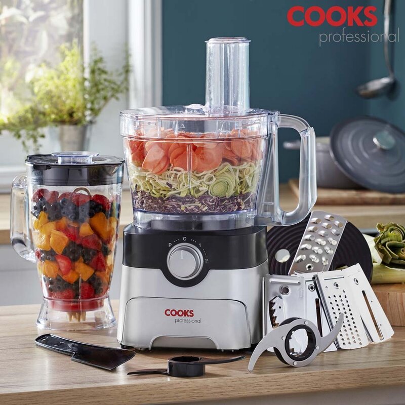 Cooks Professional 1000W Blender Food Processor Combo Wayfair.co.uk