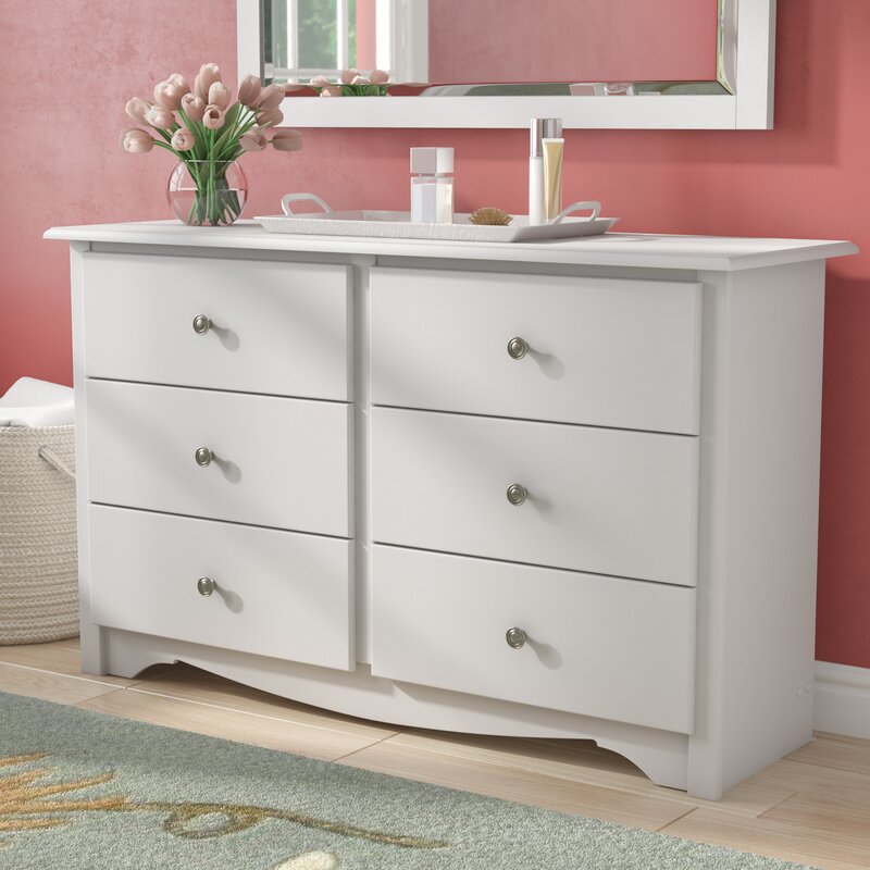 Andover Mills™ Hayman 6 Drawer Double Dresser & Reviews