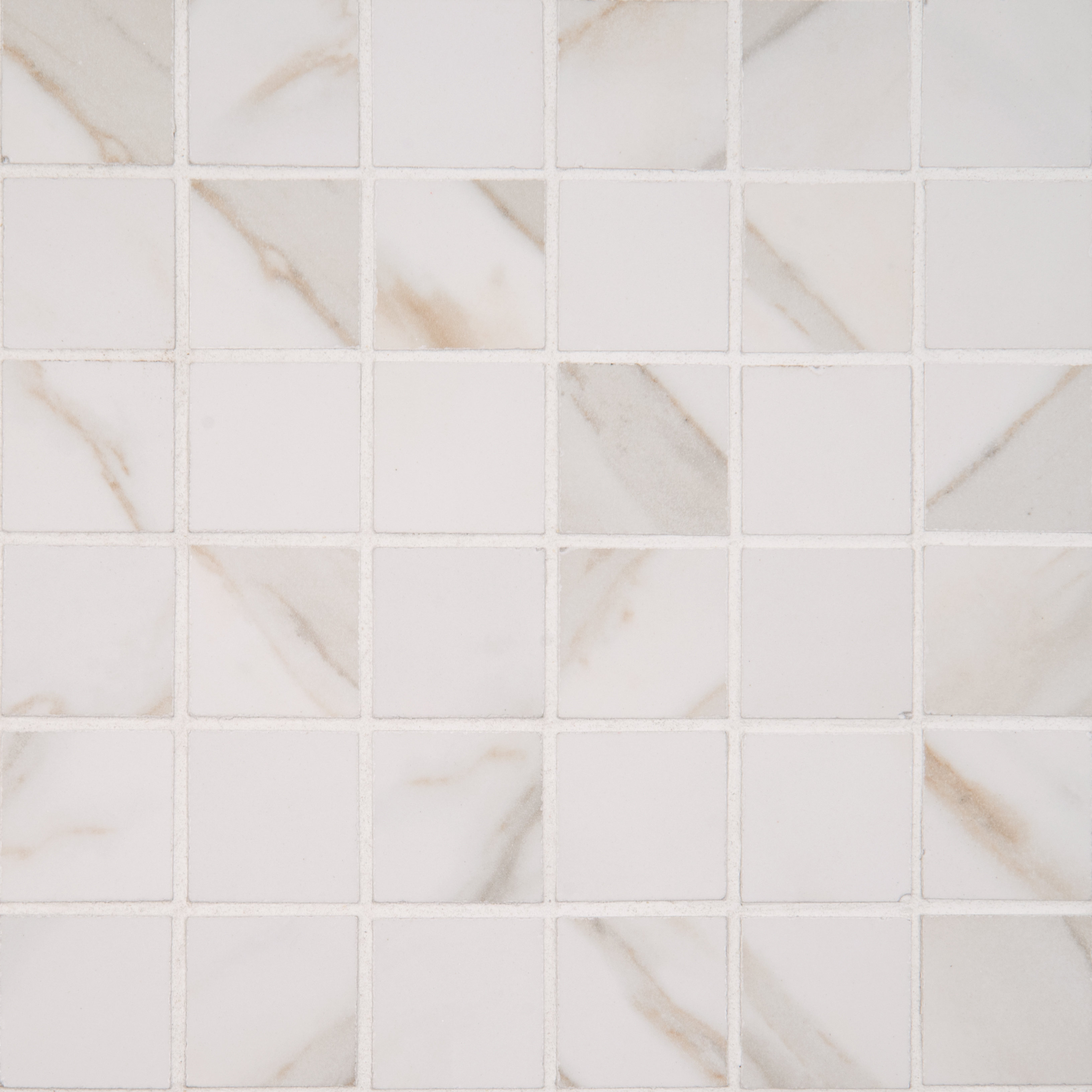 Msi Pietra Calacatta 2 X 2 Porcelain Mosaic Tile Reviews Wayfair