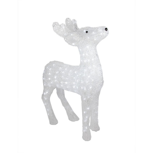 The Holiday Aisle Commercial Grade Acrylic Reindeer Christmas