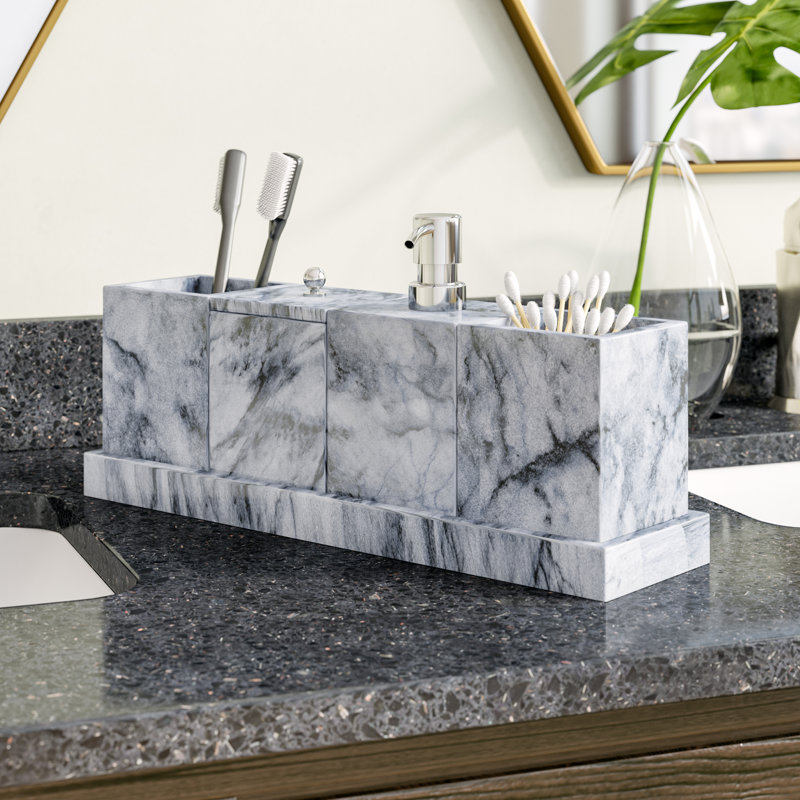 North Point 5 Piece Bathroom Accessory Set Reviews Joss Main