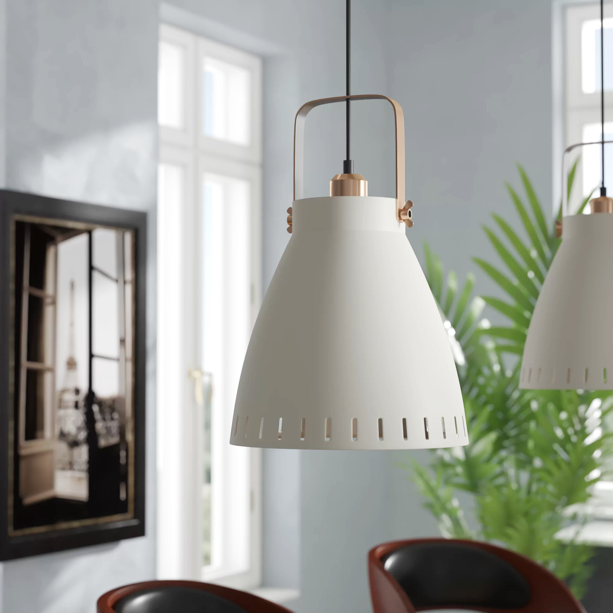 Wrought Studio Lehner 1 Light Single Bell Pendant Reviews Wayfair