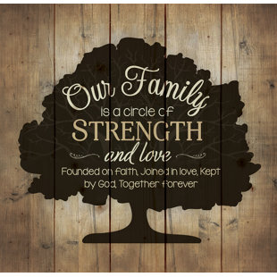 Our Family Sign Wall Decor Wayfair Pine Pallet Our Family Wall Décor